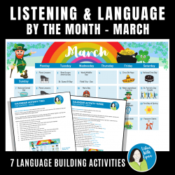 MARCH LISTENING  VOCABULARY COMPREHENSION