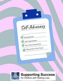 Self-Advocacy - Setting Goals: Self Improvement