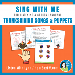 Thanksgiving Songs For Listening and Language