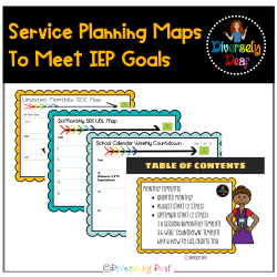 UDL Service Planning Maps