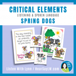 SPRING DOGS Listening Critical Elements Directions Descriptions