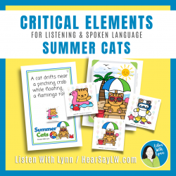 SUMMER CATS Listening Critical Elements Directions Descriptions