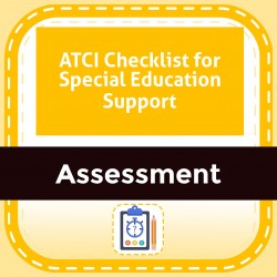 ATCI Checklist for Special Education Support