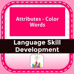 Attributes - Color Words
